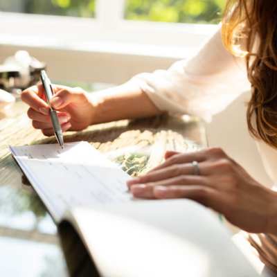 writing check 400 x 400